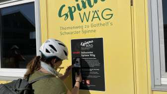 Posten auf dem Schwarzen Spinnen Weg