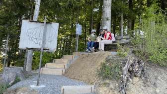 Pause im Wald
