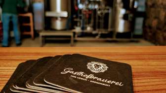 Gasthofbrauerei Löwen Grünen Untersetzer